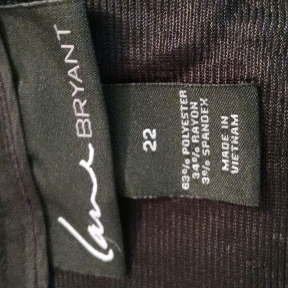 Lane Bryant Black Lace Hem Pencil Skirt - Picture 4 of 5